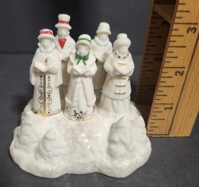 Lenox Village Treasures 2010 Mistletoe Park Series Musical Carolers READ