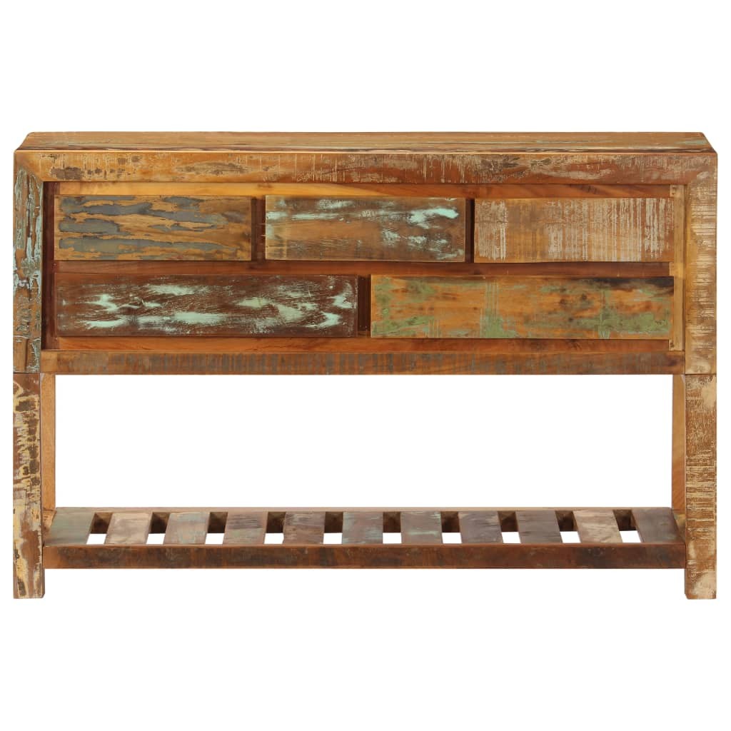 Credenza 120x30x75 cm Legno Massello di Recupero 2805534