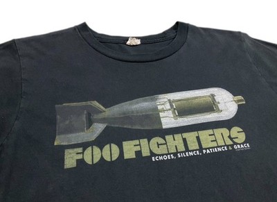Foo Fighters Echoes Silence vintage unisex black short sleeve QT7441