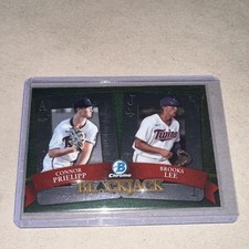 2022 Bowman Draft - Blackjack Brooks Lee, Connor Prielipp #BJ-6 (RC)