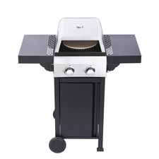 Woodland Grill Pizza Oven BBQ 2 Burner Gas Grill + Pizza Oven BBQ, 2 In 1 BBQ