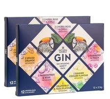 Gin Infusions Variety Gift Pack | Make Your Own Delicious Flavoured | 12... 