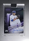 2026 Topps Chrome Black Johan Santana Purple Refractor (Raw)
