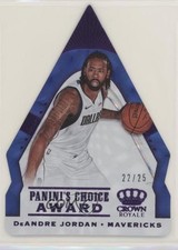 2018 Panini Crown Royale Panini's Choice Award Purple 22/25 DeAndre Jordan 9hx
