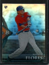 2014 Bowman Platinum #82 Wilmer Flores RC - Rookie Card New York ID:65465. rookie card picture