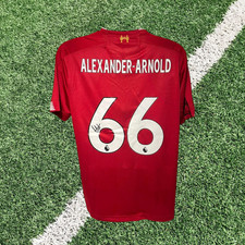 Trent Alexander-Arnold Signed Liverpool 2019-20 Home Football Shirt COA**