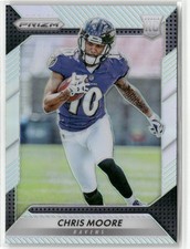 2016 Panini Prizm - Rookie Chris Moore #282 Silver Prizm (RC)