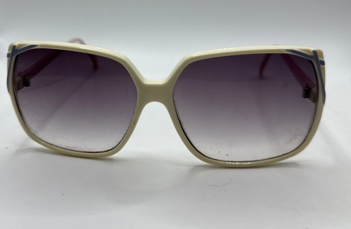 Vintage Clearvision Geri Multi-color Oval Sunglasses Frames Only Oval 90s Vintage Sunglasses - Dorian – Sunglass Museum main image 3