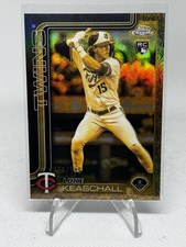 2025 Topps Gilded Collection Luke Keaschall Cast in Gold /199 #CG-7 Twins