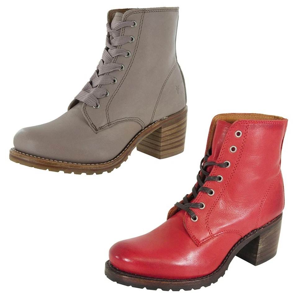 Bottines À Lacets Frye Femmes Sabrina 6G - Photo 1/1
