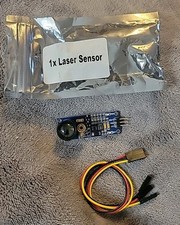 Waveshare Laser Sensor Module Laser Transmitter Non-modulator Module for 0.8m