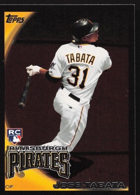 2010 Topps Update All-Black #US-235 Jose Tabata Pittsburgh Pirates Rookie