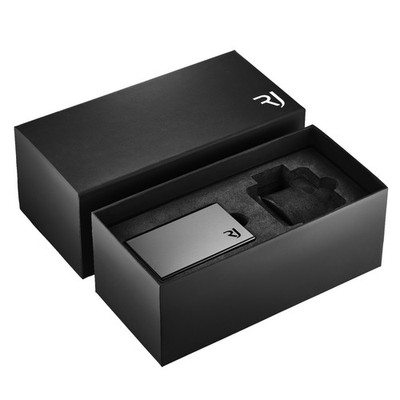 Romain Jerome Mens 'Titanic' Brown Dial Black Rubber Strap Watch