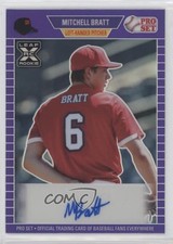 2021 Leaf Pro Set Metal 1989 Purple Rainbow 15/25 Mitch Bratt Mitchell Auto no9