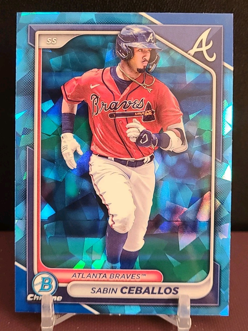 2024 Bowman - Chrome Prospects Sabin Ceballos Sapphire #BCP-130