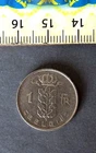 (USA0.16) , Belgium coin , 1 Franc , Year : 1952.