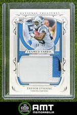 Trevor Etienne RC 2025 Panini National Treasures 8/49 Framed Fabric Patch
