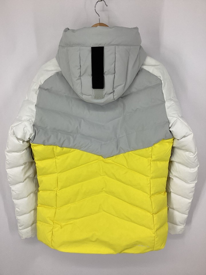 J.LINDEBERG WOMENS ISELLA DOWN SKI JACKET MICROCHIP GREY/BAN RRP £500 ...