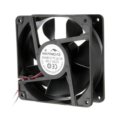 120 mm x 38 mm, 24 V DC, Gehäuselüfter, 115 CFM, hoher Luftstrom, Gleitlager