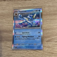 vaporeon pokemon card price ) This attack does 130 damage minus 10 damage for each damage counter on this Pokmon Vaporeon Prices | Vaporeon List