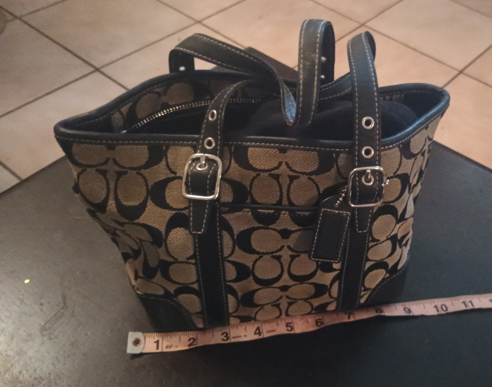 Coach Hamptons Mini Signature Tote Bag 6043 | Vintage… - Gem