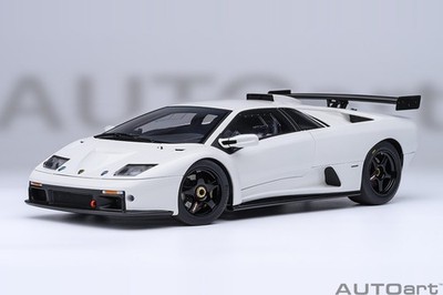 1/18 Lamborghini Diablo GTR Impact White Composite Model Car By