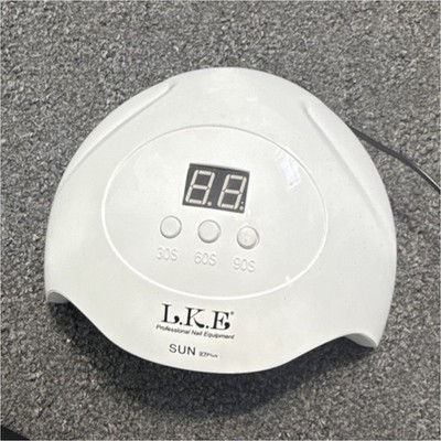L.K.E SUN X7Plus LED Nail Lamp White Timer Mode LCD Display Electric