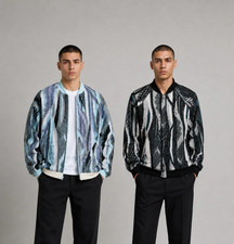 🇮🇹 2 para 1 nuevo paquete de chaquetas reversibles Carlo Colucci | talla 3XL