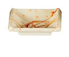 Yanco China OR-4046 Orchis Asian Pattern Melamine 2.5 oz. Sauce Dish - 6 Doz