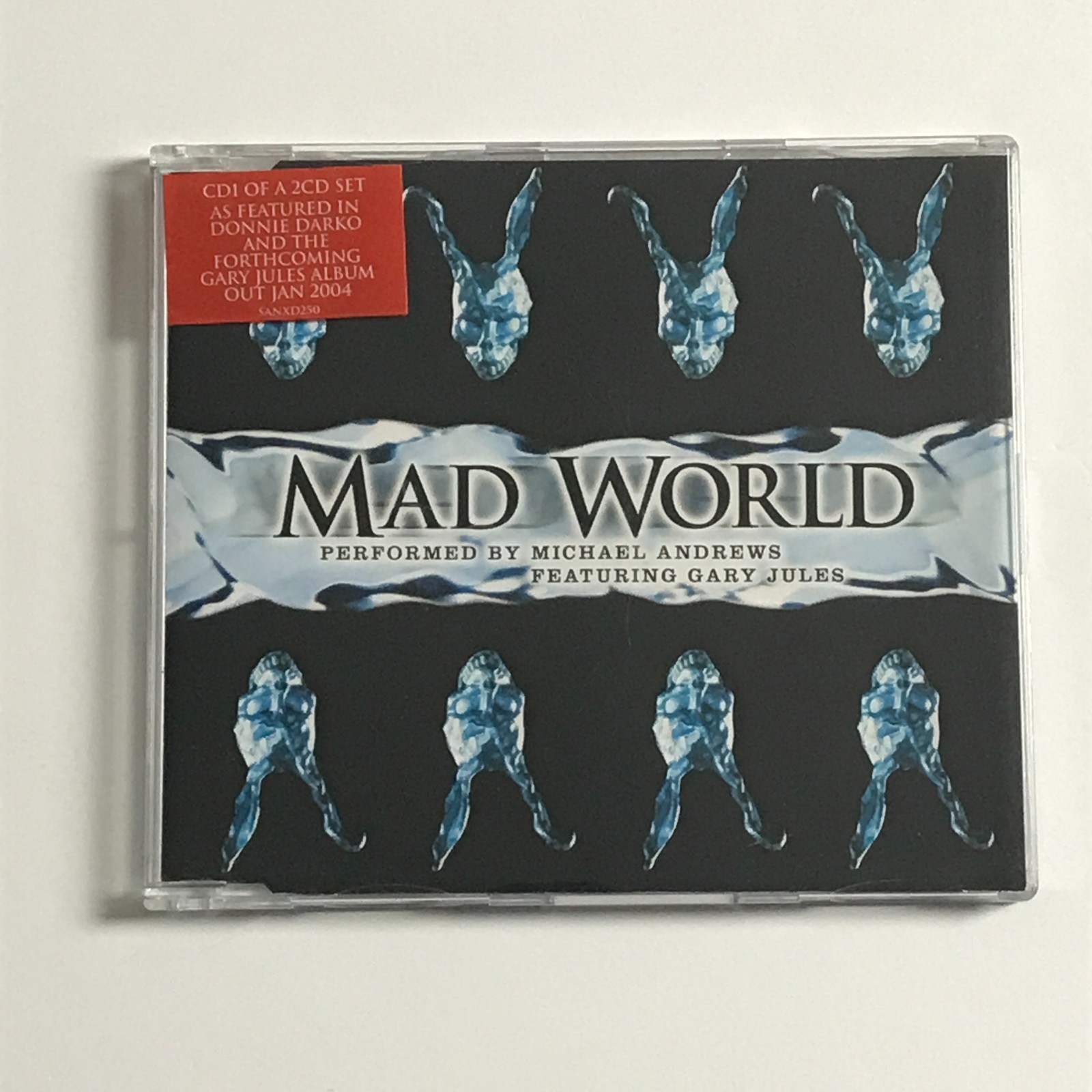Michael Andrews Featuring Gary Jules – Mad World CD Single 2003 – SANXD250 EX/EX