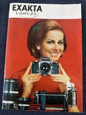 Exacta Varex II b Vintage Sales And Technical Information 60s