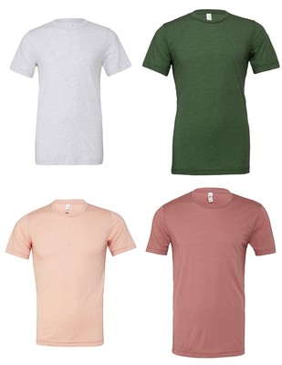 Bella Damen T-Shirt Shirt Rundhals Kurzarm S M L XL XXL