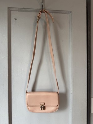 FURLA Cross Body & Waist  Belt Bag Leather Mini  Bag In Pink