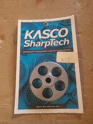 kasco meat grinder plate dura life 1234 19 mm