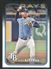 2024 Topps Update #US139 Zack Littell Tampa Bay Rays 50966