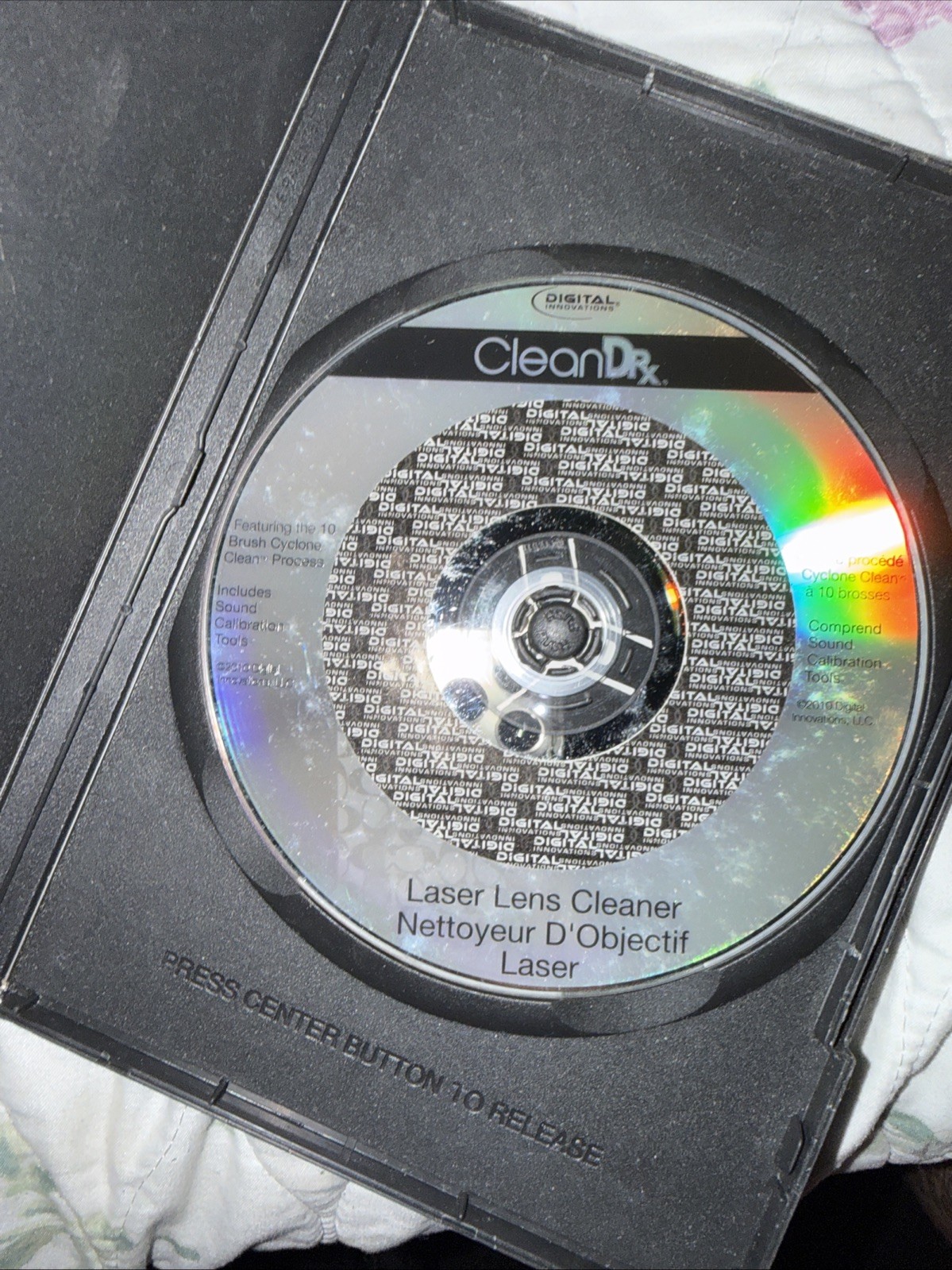 DIGITAL INNOVATIONS CLEANDRX LASER LENS CLEANER for XBOX.