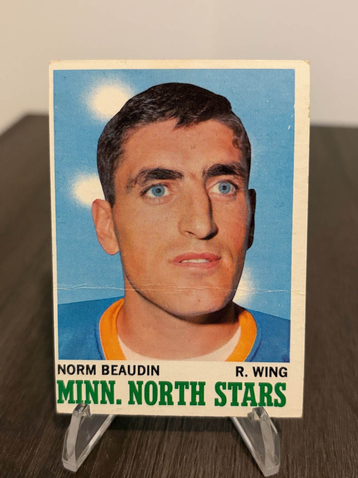 Norm Beaudin #48 Hockey Cards 1970 Topps trading card — raw and PSA graded price guide