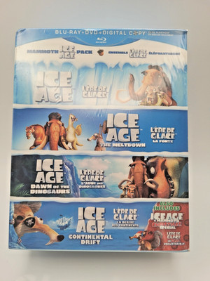 Ice Age Mammoth Pack 5-Film Collection Blu-ray/DVD - FACTORY SEALED NEW!!