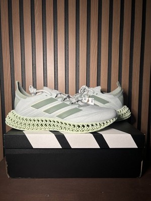 Adidas 4DFWD Running Mens Shoes Wonder Silver Silver Green