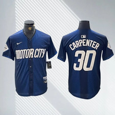 Detroit Tigers #30 Kerry Carpenter Cool Base Men's Stitched Jersey