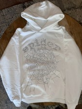 Sp5der OG Rhinestone White