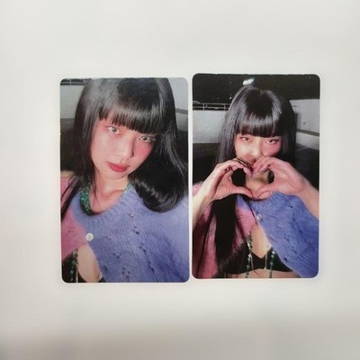 BLACKPINK Jennie MANTRA Solo Sanok Photocard Set of 2