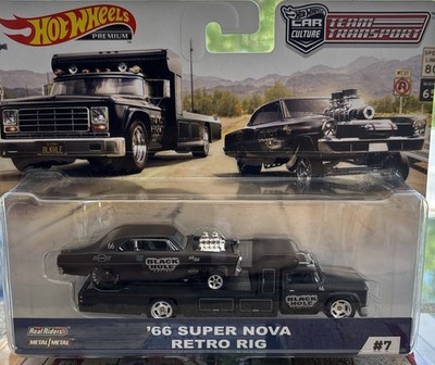 Hot Wheels Premium Car Culture Team Transport  66 Super Nova Retro Rig #7