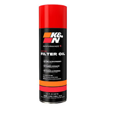 Kn Filters 99-0504 Air Filter Oil 6.5 Ounce Aerosol Can Red Performance 1 Pack
