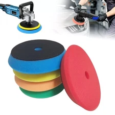 5Pcs Buffing Sponge Pads 6" Cutting Polishing Pad Kit for Car Buffer Polisher