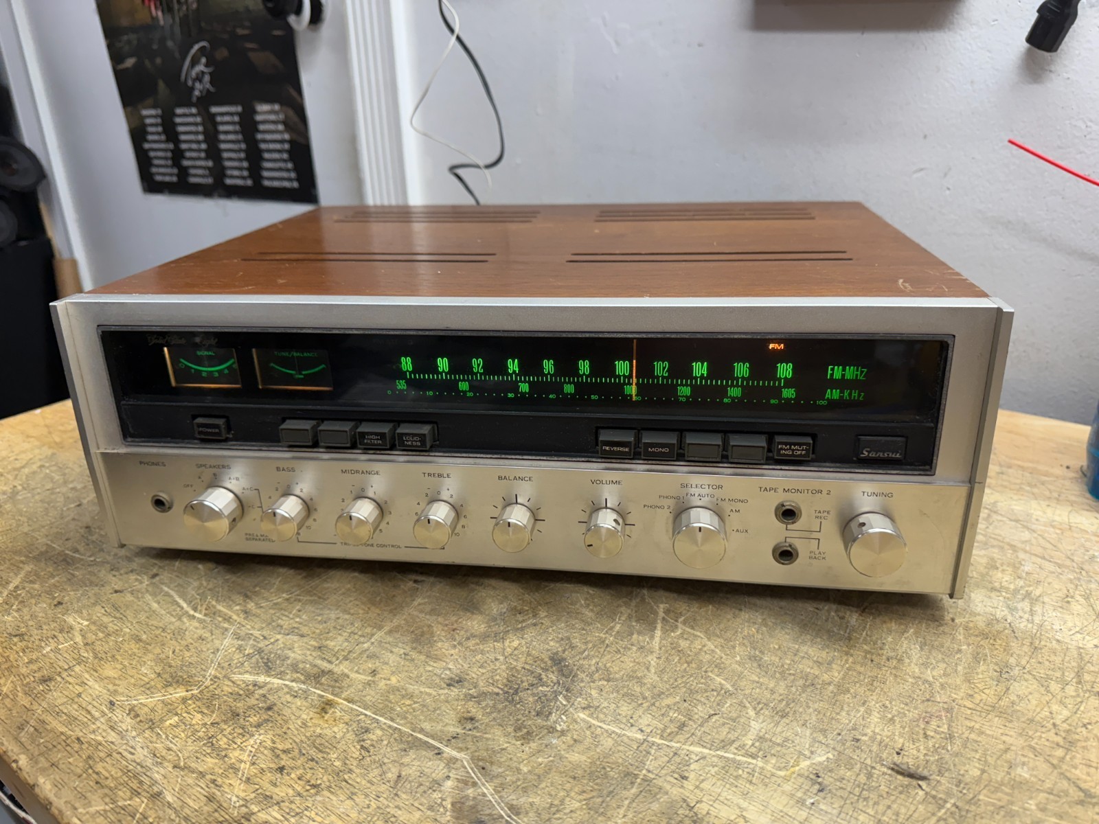 Sansui EIGHT vintage audio equipment - eBay listing photo 2