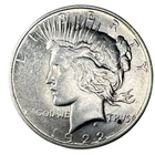 1922 D Peace Silver Dollar NA249