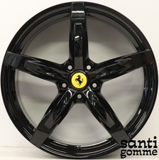 4 Ferrari GTC4 Lusso Original 20" Gloss Black Rims 311037 311038