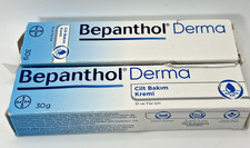 Bepanthol Derma Skin Care Cream 30g Tube Face Hand Moisturizer 2pack B72