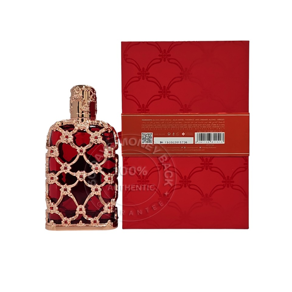 Amber Rouge by Orientica 2.7 oz / 80 ml EDP Spray for Unisex